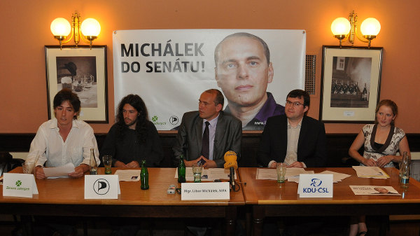 Senátor Libor Michálek zvolený za Piráty, KDU-ČSL a Stranu zelených